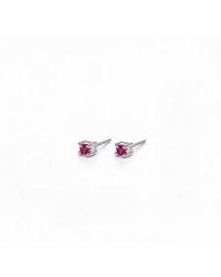 The Jewellery Store London - Quartz Tiny Studs - Lyst