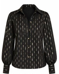 Yumi' - Sequin Dash Blouse - Lyst