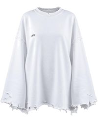 mysimplicated - Oversized Cotton Dystopia Sweater W - Lyst