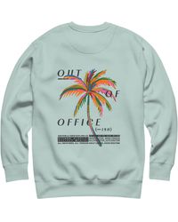 Anchor and Crew - Ice Out Of Office Passenger Organic Cotton Sweatshirt - Lyst