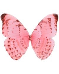 Oana Savu - Silk Butterfly Hair Clip On Barrette Wedding Boho Accessory - Lyst