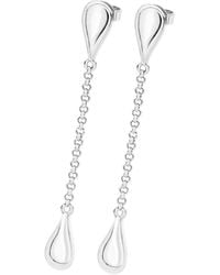 Lucy Quartermaine - Station Tear Drop Earrings - Lyst
