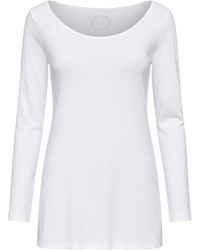 Conquista - Classic Scoop-Neck Long-Sleeve Tunic - Lyst
