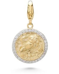Dolcetto Designs - Minerva Owl Charm - Lyst