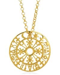 Myrto Katramadou Jewellery - Kaleidoscope Pendant-Plated Large - Lyst