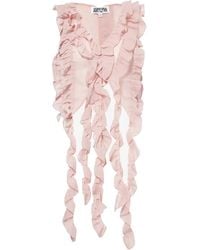 Amy Lynn - Paola Ruffle Chiffon Top - Lyst