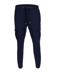 DAVID WEJ - Ashford Drawstring Trousers With Cargo Pockets – - Lyst