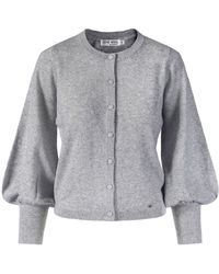 tirillm - Ava Cashmere Cardigan With Puffed Sleeves - Lyst