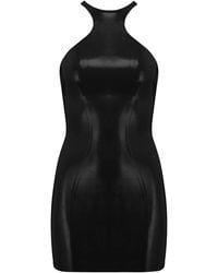 Elissa Poppy - Latex Mini Dress - Lyst