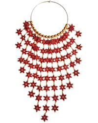 Iliana Arrazola - Waterfall Blossom Necklaces, Glass Beads, Beaded Jewelry - Lyst