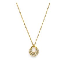 Superdivajewellery - Basket Crystal Necklace - Lyst