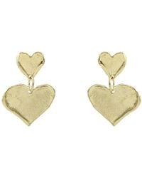 Marcia Moran - Aneliya Heart Earrings - Lyst
