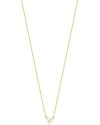 Esterah - Heart Necklace - Lyst