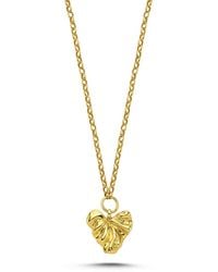 LINYA JEWELLERY - Tesa Heart Necklace - Lyst