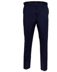 DAVID WEJ - Aldo Plain Smart Trousers With Side Adjusters – - Lyst