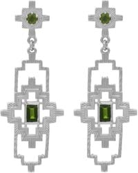 Zoe & Morgan - Munay Earrings Chrome Diopside - Lyst
