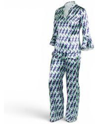 FORZA CAVALLO - Yin Yang Horse Satin Pajamas - Lyst