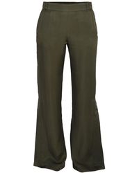 blonde gone rogue - Flared Cupro Trousers, Cupro, In - Lyst