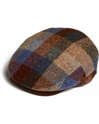 Dasmarca Hats - Tailor Checks Ukranian Tweed Wool Cap For - Lyst