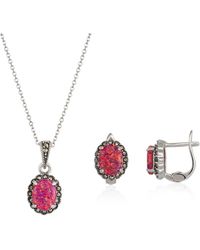 Spero London - Circle Opal High Quality Sterling Set - Lyst