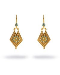 Ebru Jewelry - Vintage Style & Design Dangle Earrings - Lyst