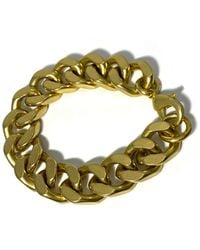 Rachel Nathan - Chain: Thick Curb Classic Bracelet - Lyst