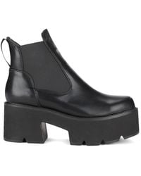 LAMODA - Tough Love Chunky Platform Ankle Boots In - Lyst