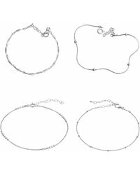 Spero London - Sterling Beaded Bracelet Layering Set - Lyst