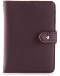 Pack'n Travel - Passport Holder Deep Plum - Lyst