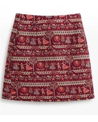 Louche - Aubin Heirloom Jacquard A-Line Mini Skirt - Lyst