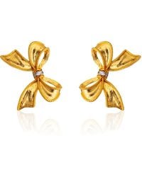 Milou Jewelry - Bow Earrings - Lyst