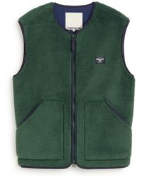Thinking Mu - Troy Shearling Vest - Lyst