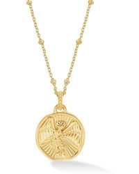 Dower & Hall - St. Michael Talisman Necklace - Lyst