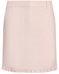 Marieta Yan - Amara Cotton Oxford Skirt - Lyst