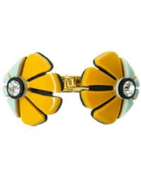 Gissa Bicalho - Handmade Acrylic Bangle Alecrim Mustard - Lyst