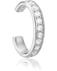 Lily & Roo - Thick Diamond Style Ear Cuff - Lyst