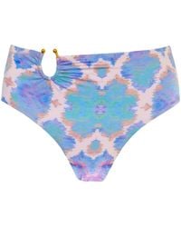 Sophia Alexia - Orchid Paradise Bora Bora High Waist Bikini Bottom - Lyst