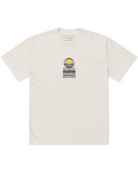 Anchor and Crew - Neutrals Faded Bone Ocean Drift Surf Explore Co. Oversized Cotton T-Shirt - Lyst