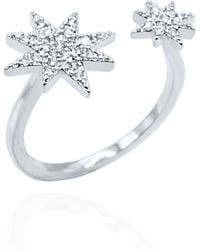 Luna Charles - Astrid Double Star Ring - Lyst