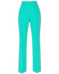 AGGI Kyle Mexicali Turquoise Trousers - Blue