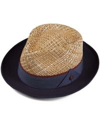Dasmarca Hats - Dasmarca Ronan Straw Wide Brim Fedora Summer Straw Sun Hat - Lyst