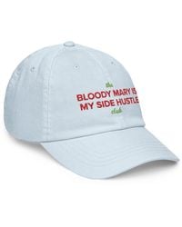 Anchor and Crew - Pastel Bloody Mary Is My Side Hustle Club Chino Embroidered Cap - Lyst