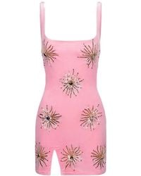 Oceanus - Callie Luxury Embellished Party Dress - Lyst