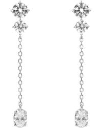 Arte Madrid - Gemma Oval Dangle Earrings - Lyst