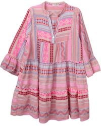 Cove - Aztec Neon Dress - Lyst