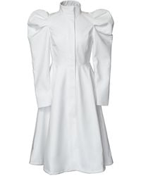 RainSisters - Coat With Balloon-Styled Sleeves: Majestic - Lyst