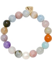 Soul Journey Jewelry - Attract Good Luck Agate Pearl Bracelet - Lyst