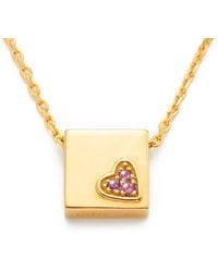 Kouree - 'Gratitude Is The Attitude' Necklace Pendant Charm - Lyst