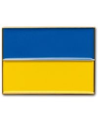 Make Heads Turn - Enamel Pin Flag Of Ukraine - Lyst