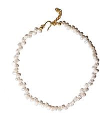 Kybele Studio - Irregular Elegance Necklace With Freshwater Pearls - Lyst
